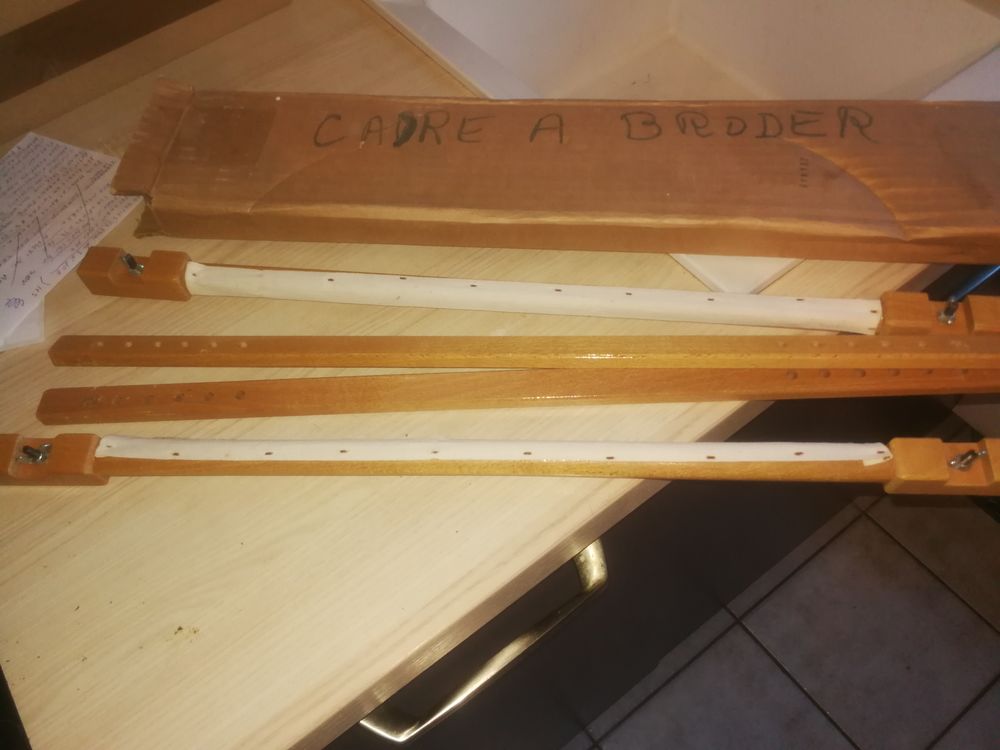 Cadre &agrave; broder Bricolage