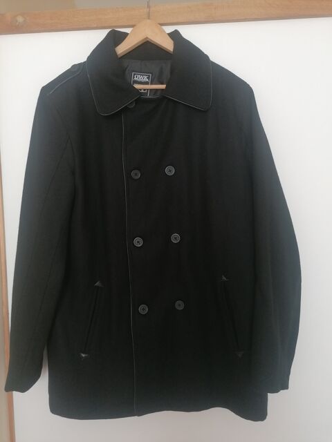 Manteau DWK noir pour homme - Double boutonnage 15 Cagnes-sur-Mer (06)