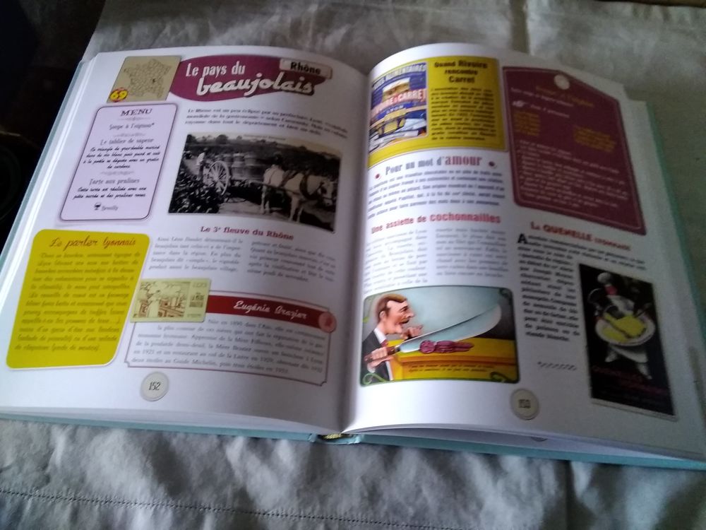 Livre la cuisine curieuse et insolite de nos d&eacute;partements 