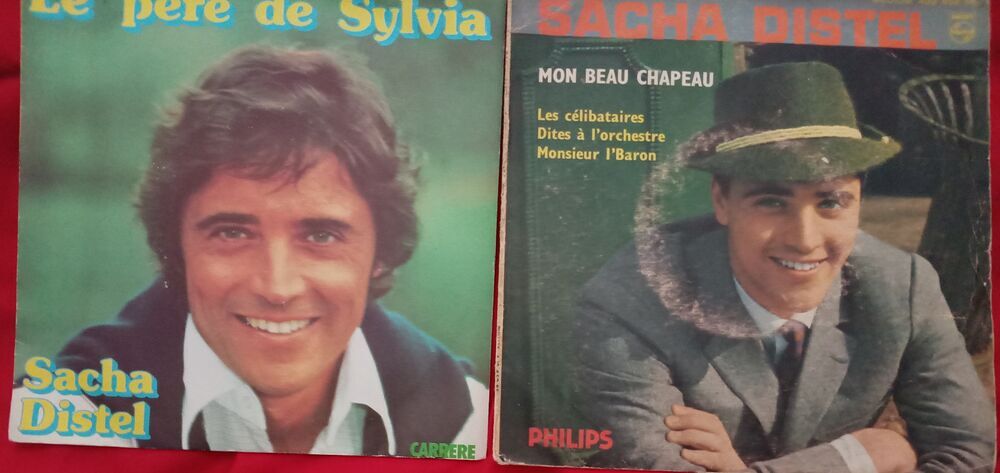 SACHA DISTEL / 19 X 45 TOURS 45 TOURS / CD et vinyles