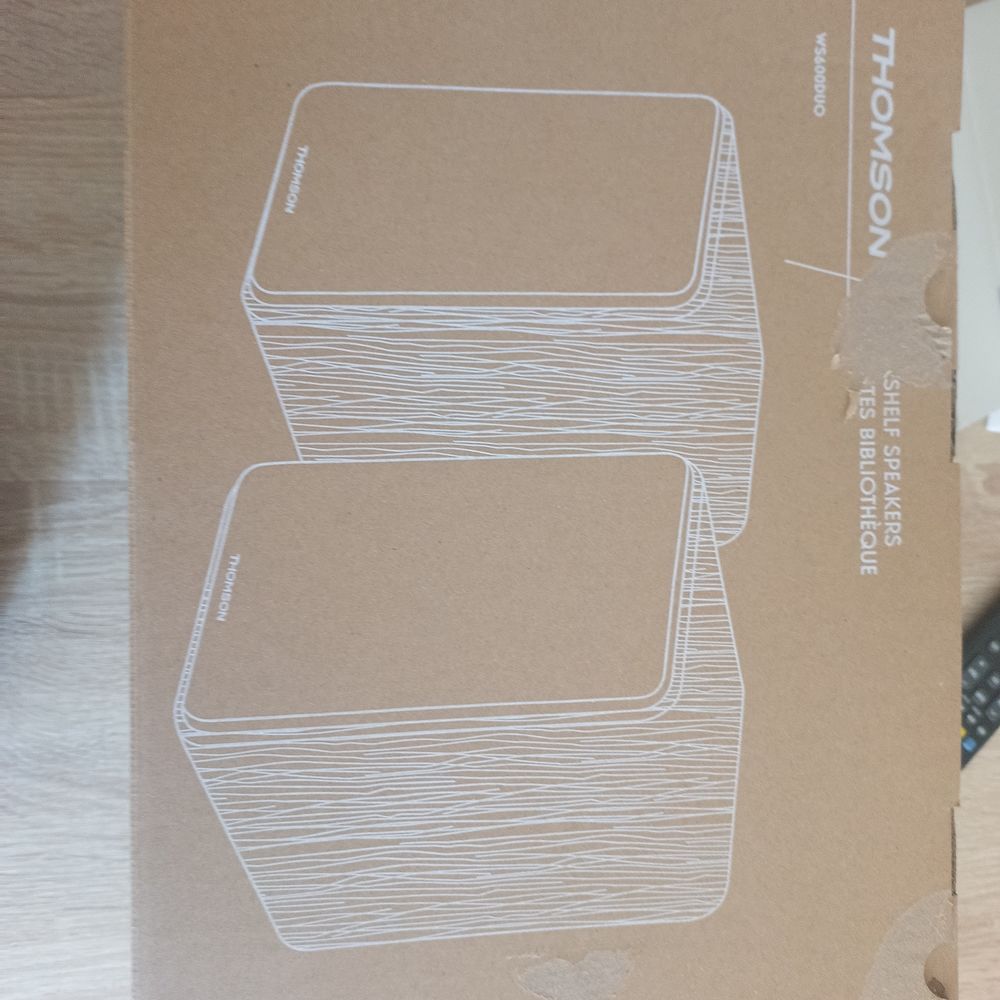 PAIRE D'ENCEINTES THOMSON BLUETOOTH Audio et hifi