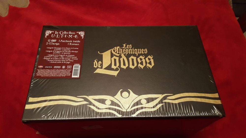 LES CHRONIQUES DE LODOSS DVD et blu-ray