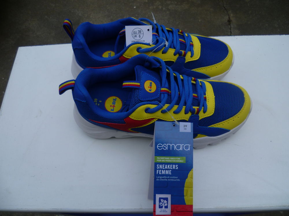 Paire de baskets neuves Sneakers Esmara LIDL taille 37 Chaussures