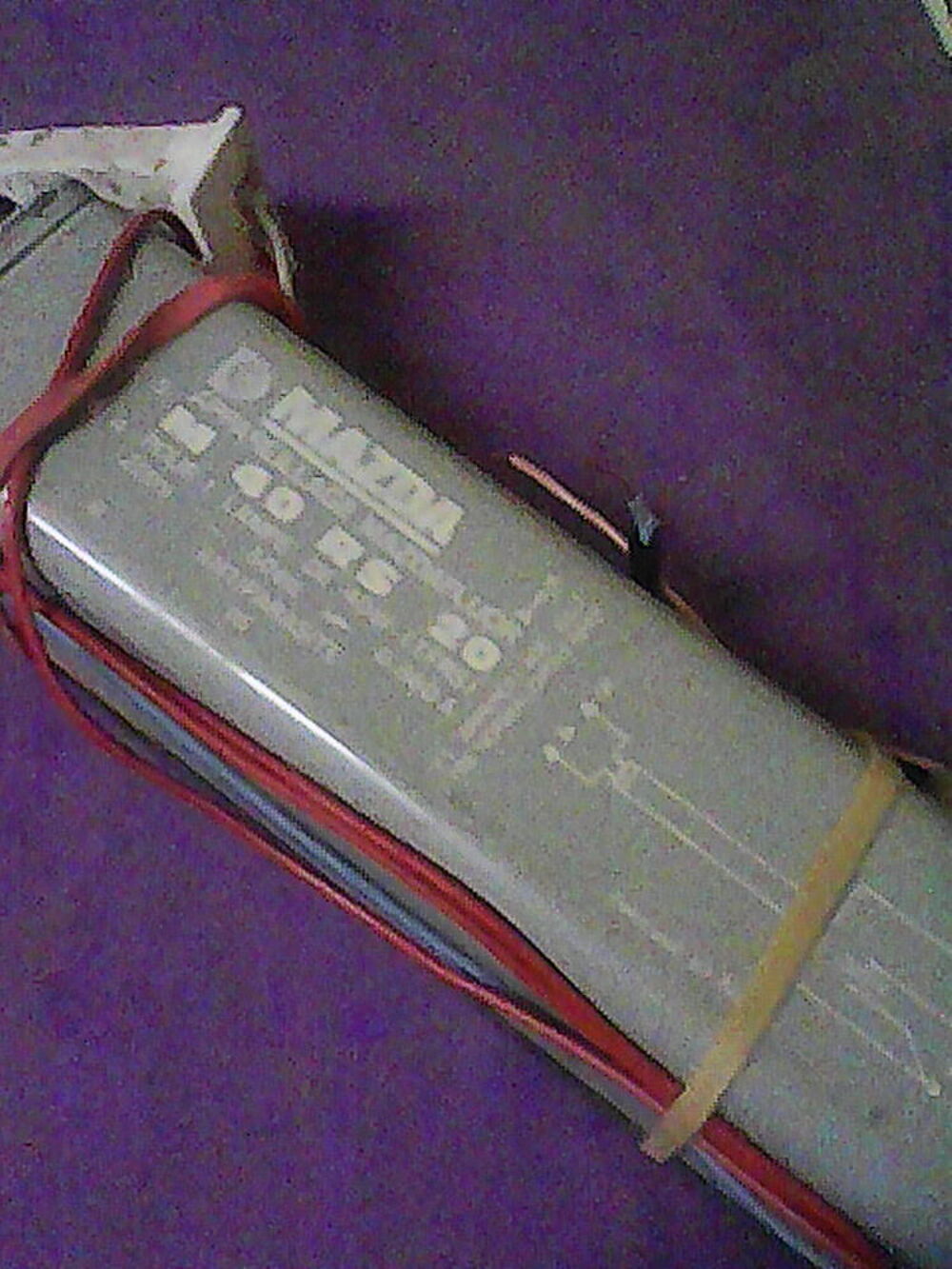 Ballast pour r&eacute;glette &eacute;lectrique Bricolage
