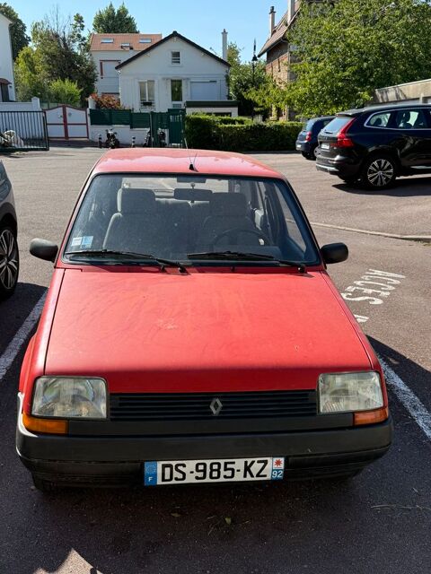 Renault r5 cinq GTL 40 000 km rouge
