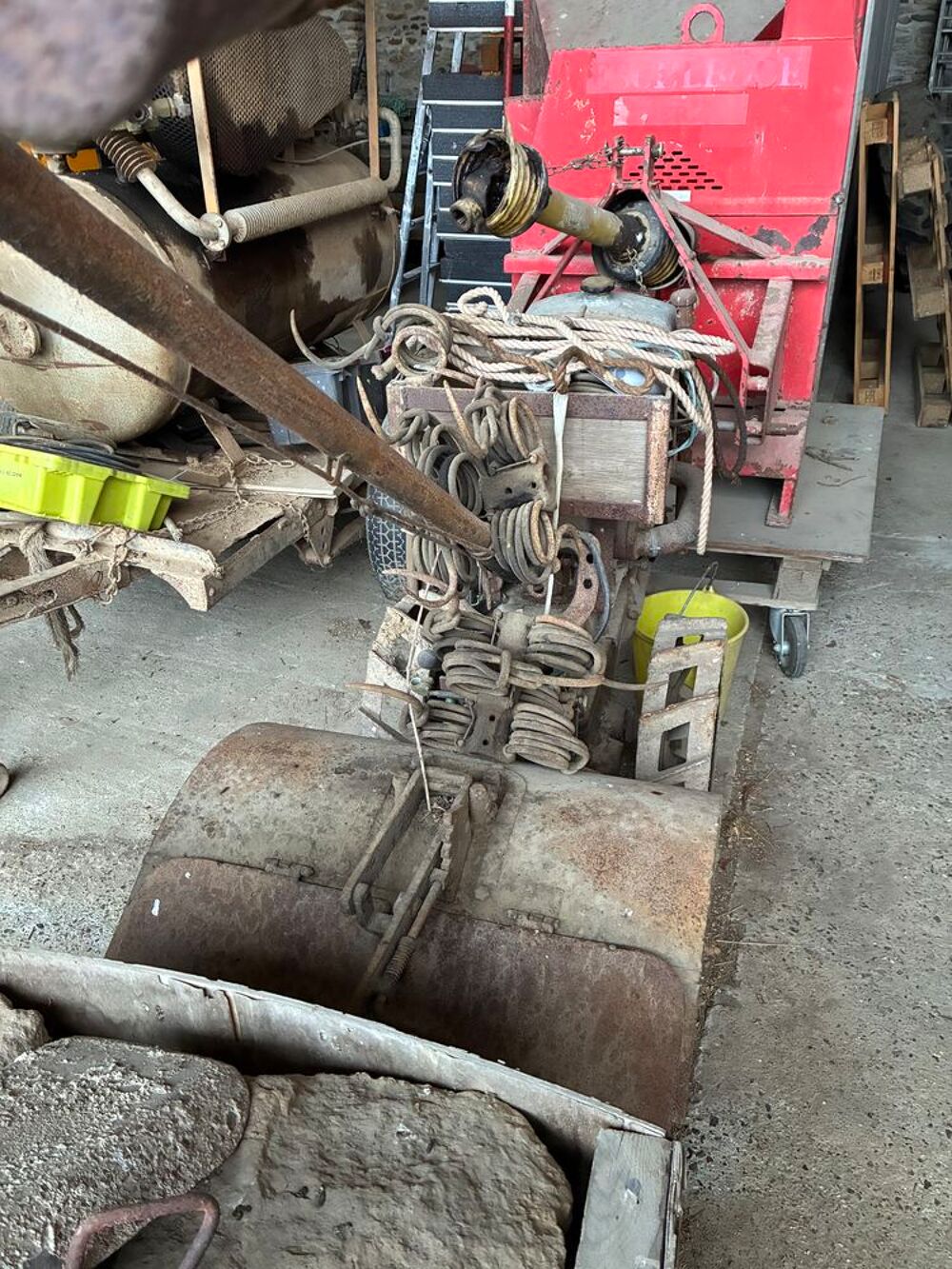 Motoculteur ancien Bricolage