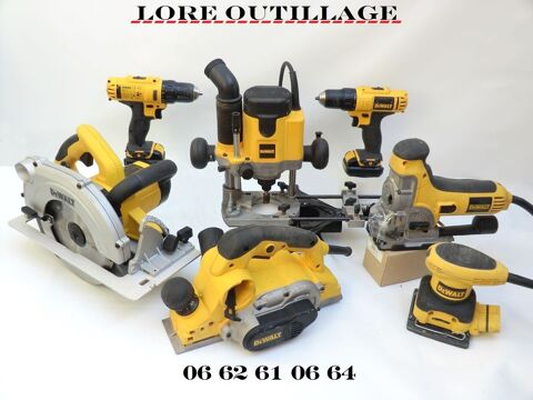 DeWALT - Rabot scie ponceuse visseuse défonceuse 120 Cagnes-sur-Mer (06)