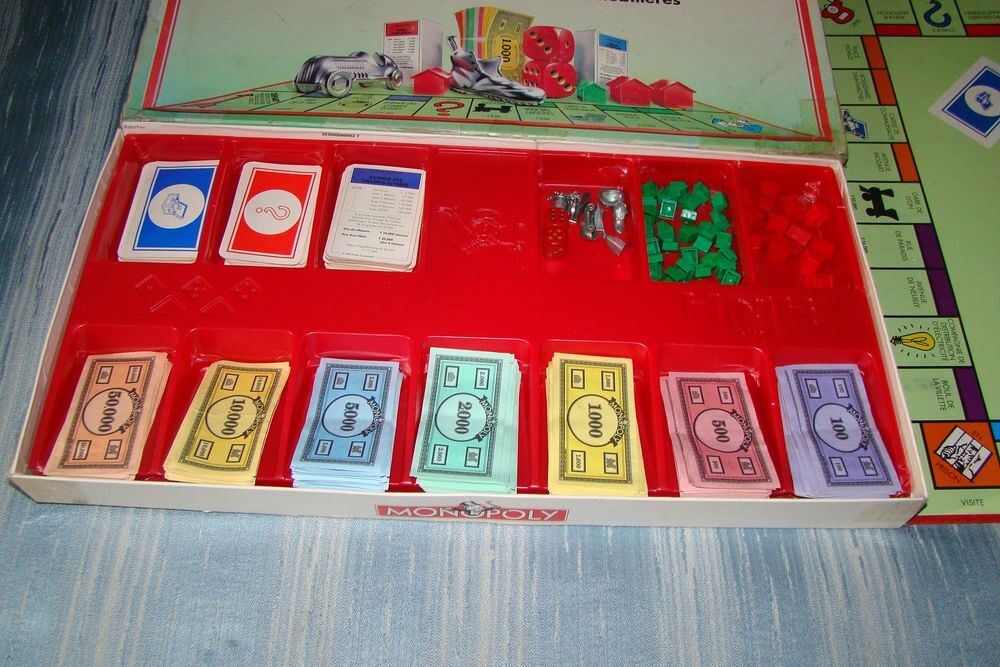 Jeu de Monopoly vintage ann&eacute;es 1990 Jeux / jouets