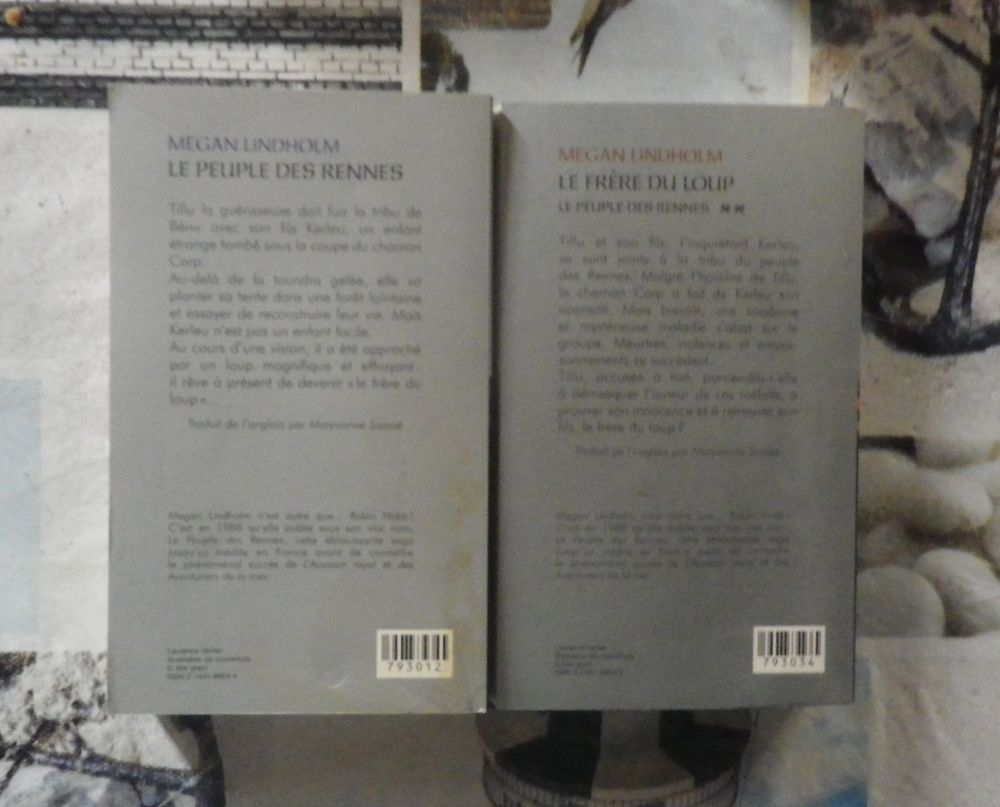 LE PEUPLE DES RENNES T1 et LE FRERE DU LOUP T2 M. Lindholm Livres et BD