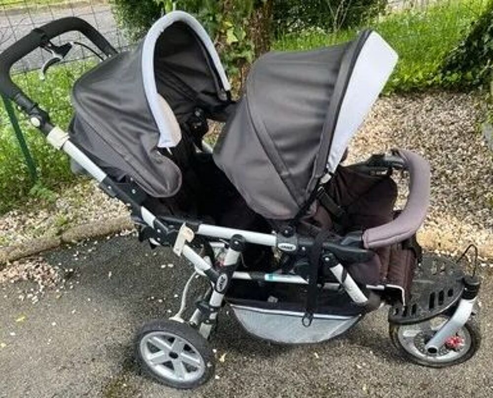 Poussette double jane powertwin Pu�riculture