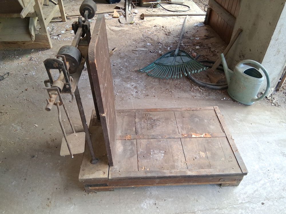 Bascule &agrave; grains Bricolage