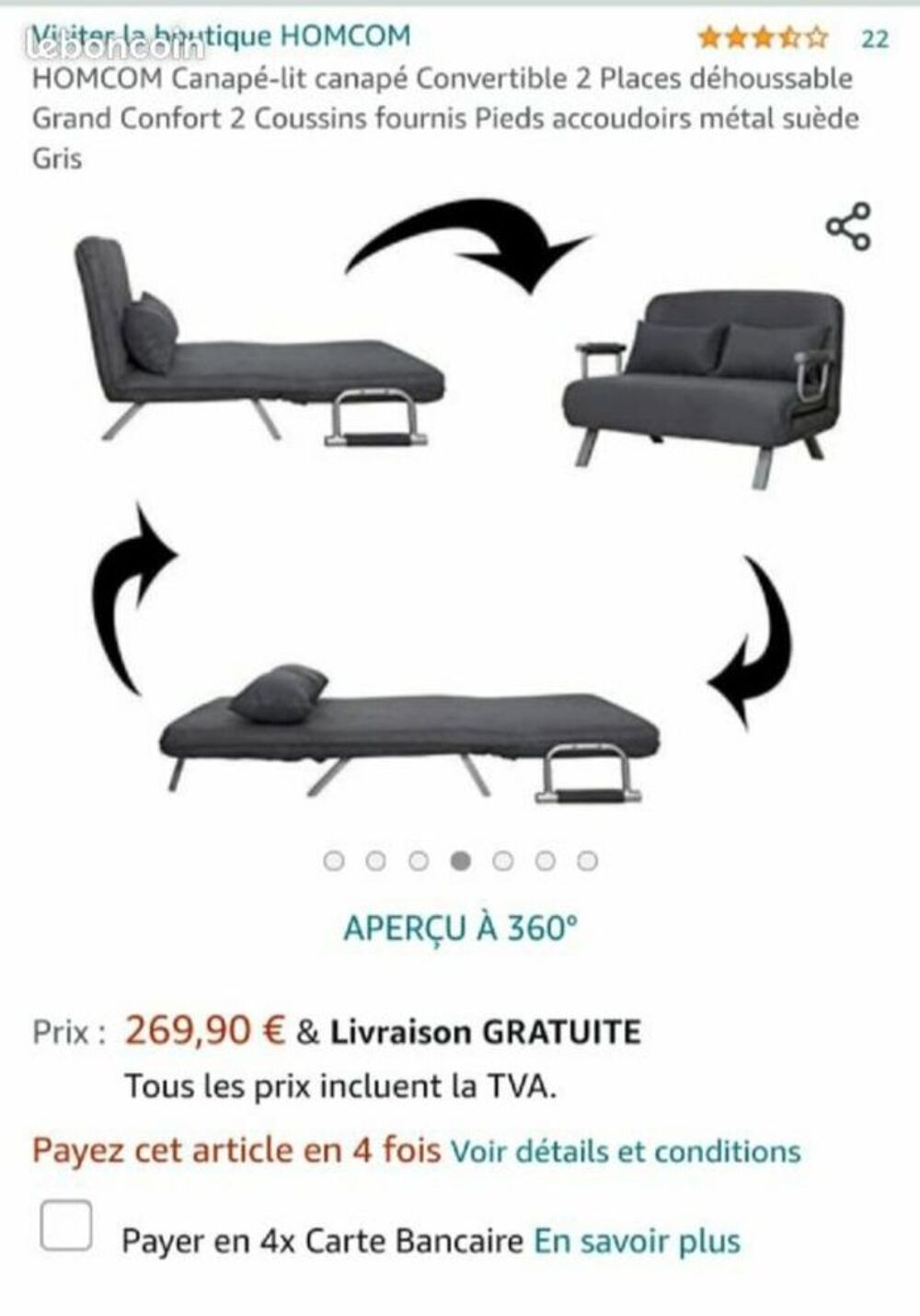Banquette lit Meubles