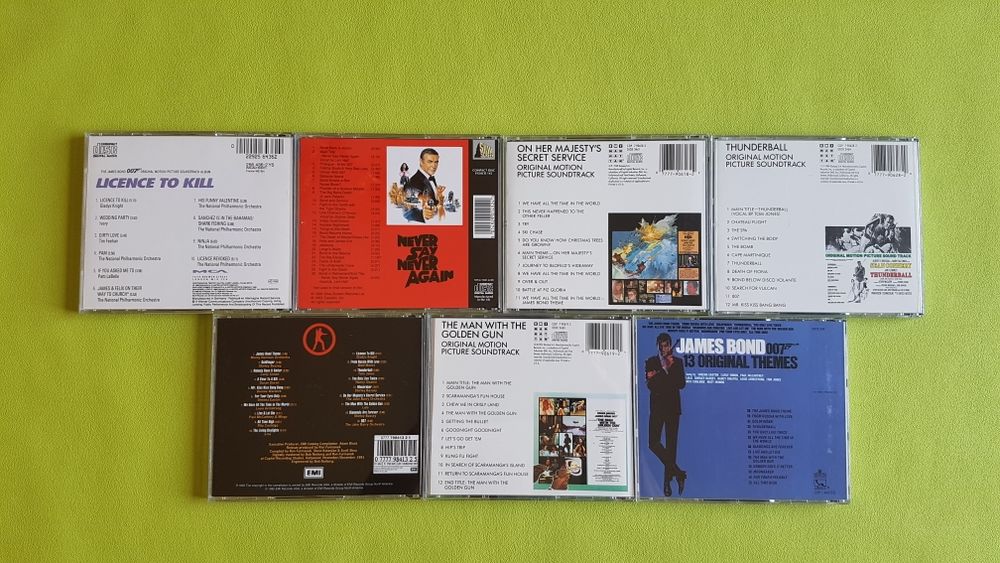 LES JAMES BOND CD et vinyles