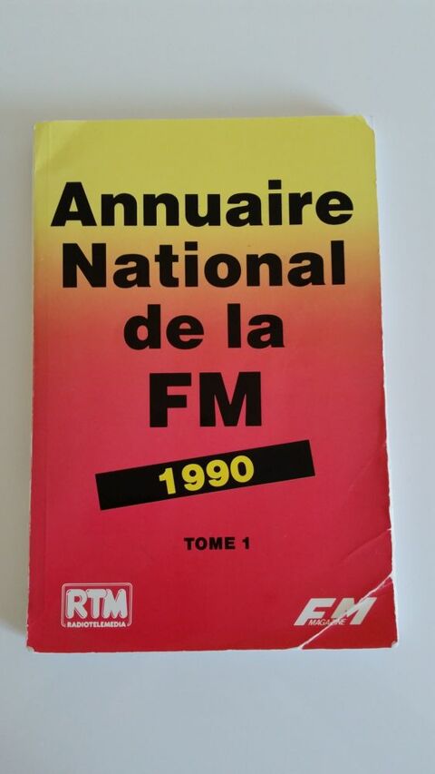 ANNUAIRE NATIONAL DE LA  FM * 1990 * 0 Toulouse (31)