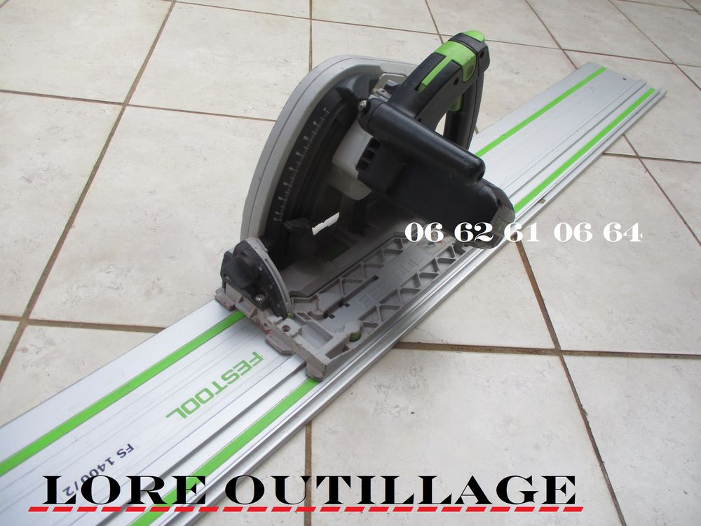 FESTOOL TS 75 - Scie plongeante + rail Bricolage