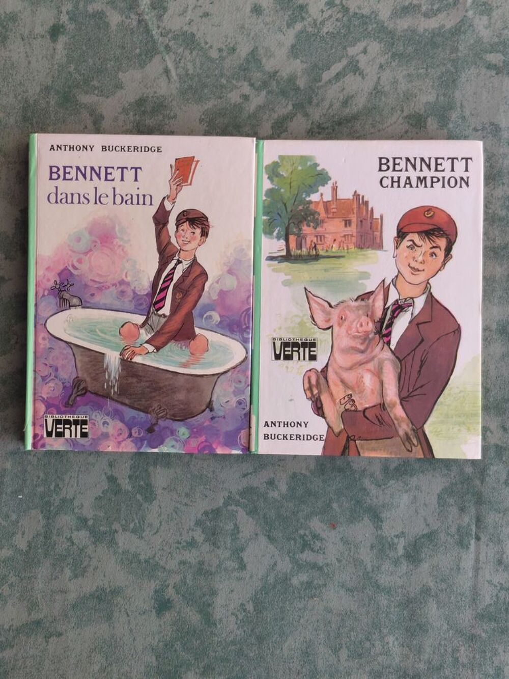 Minis- albums : bibliotheque verte et rose, en exelkent etat Livres et BD