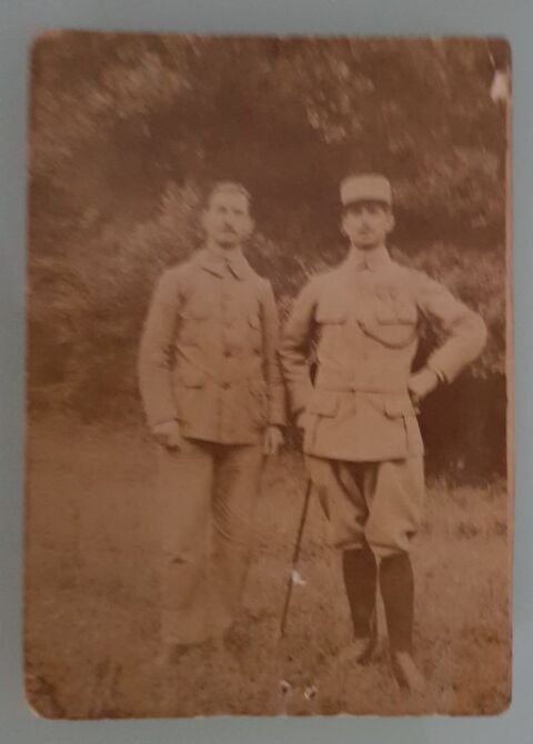 Photo carte postale portrait militaire d�coup� pour garder j 3 Marseille 9 (13)