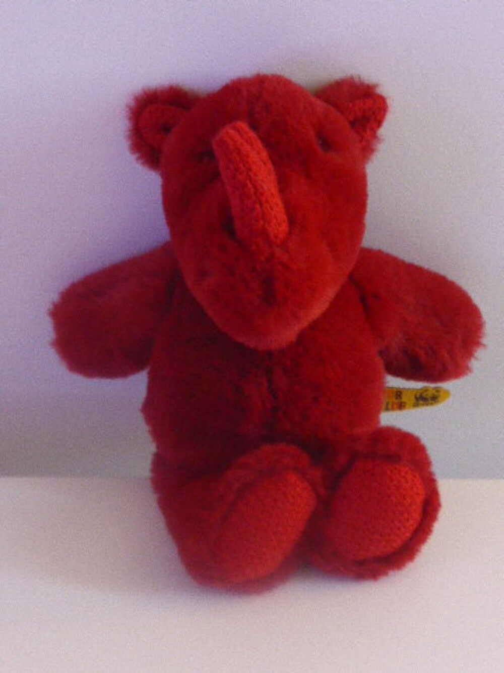 WWF CUB CLUB Peluche Rira Le Rhino Rouge Jeux / jouets