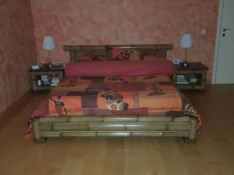 Chambre exotique bambou + literie  800 Vers (74)