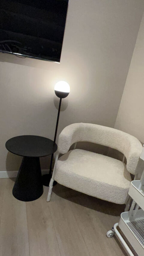 Fauteuil boucl� beige, comme neuve 100 Chartres-de-Bretagne (35)