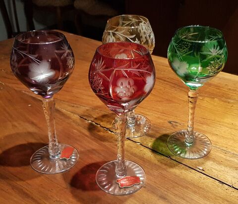Verre à pied cristal 24 pbo 100 Albertville (73)