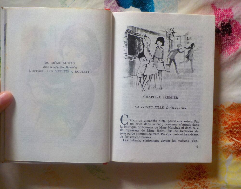 LA PETITE FILLE D'AILLEURS de H. VON GEBHARDT Coll SPIRALE Livres et BD