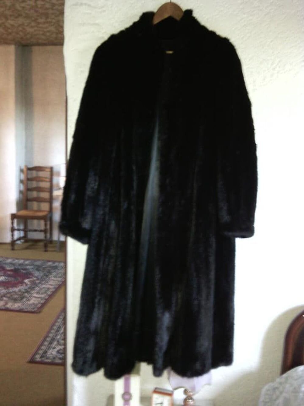 Manteau vison brun Vêtements