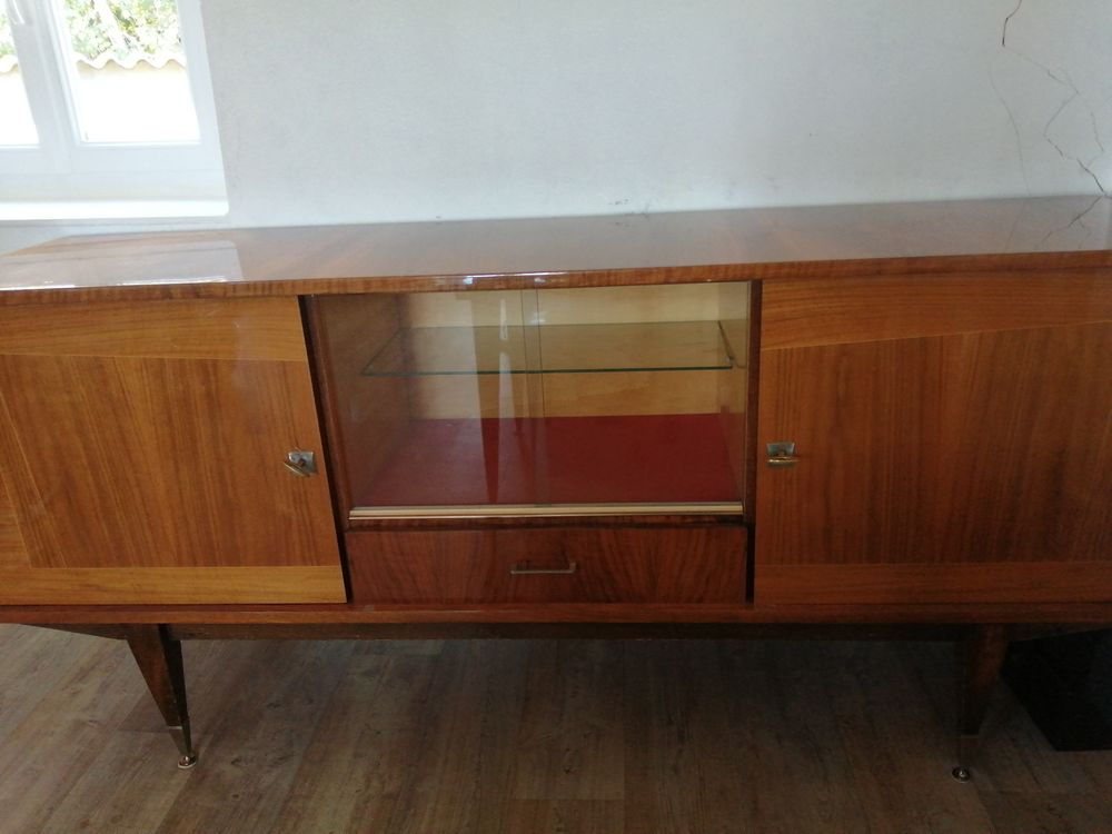 Enfilade et table vintages style scandinave Meubles