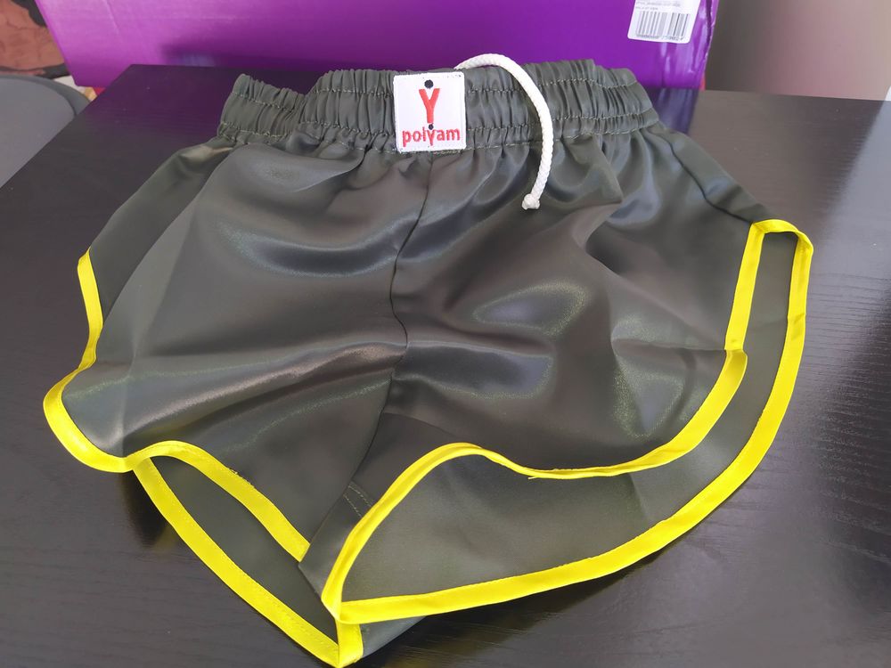 Short Nylon Polyamide Vintage bronze/jaune 3size S40 M44 L48 Vêtements