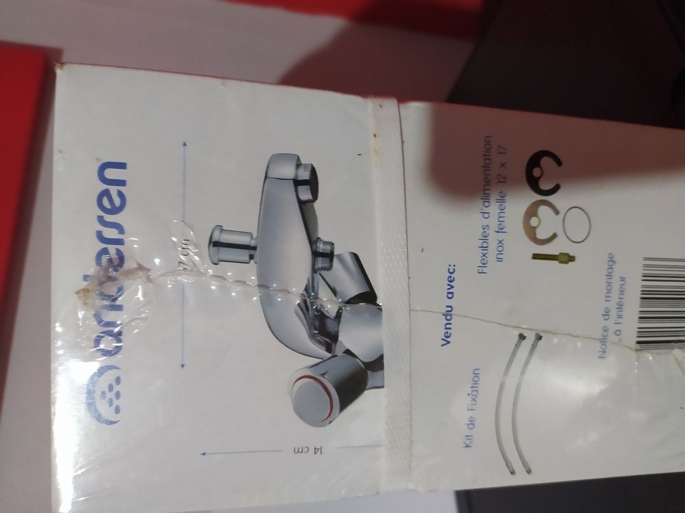 M&eacute;langeur Bain Douche Monotrou Andersen Bricolage