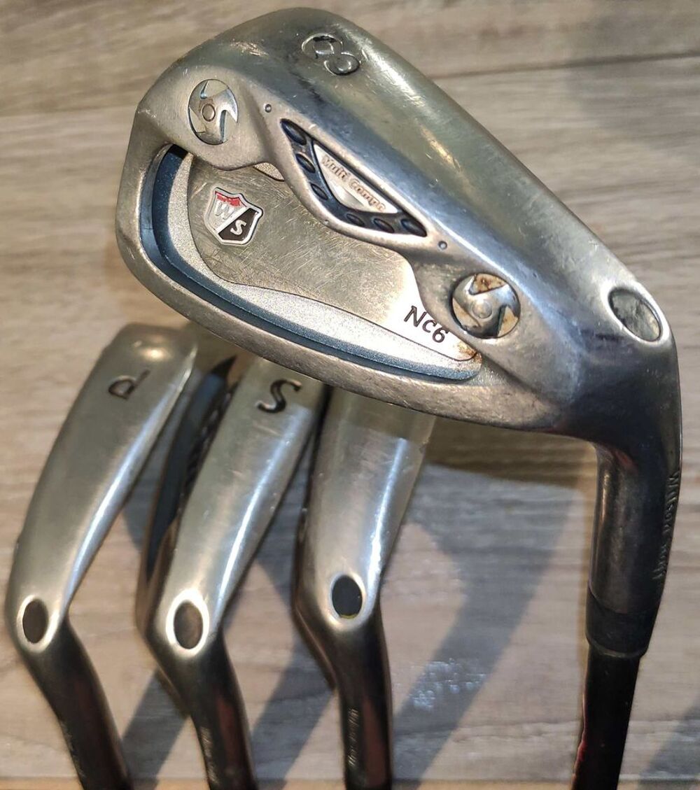 S&eacute;rie de Fers de Golf Wilson Staff Nc6 en Graphite Homme Sports
