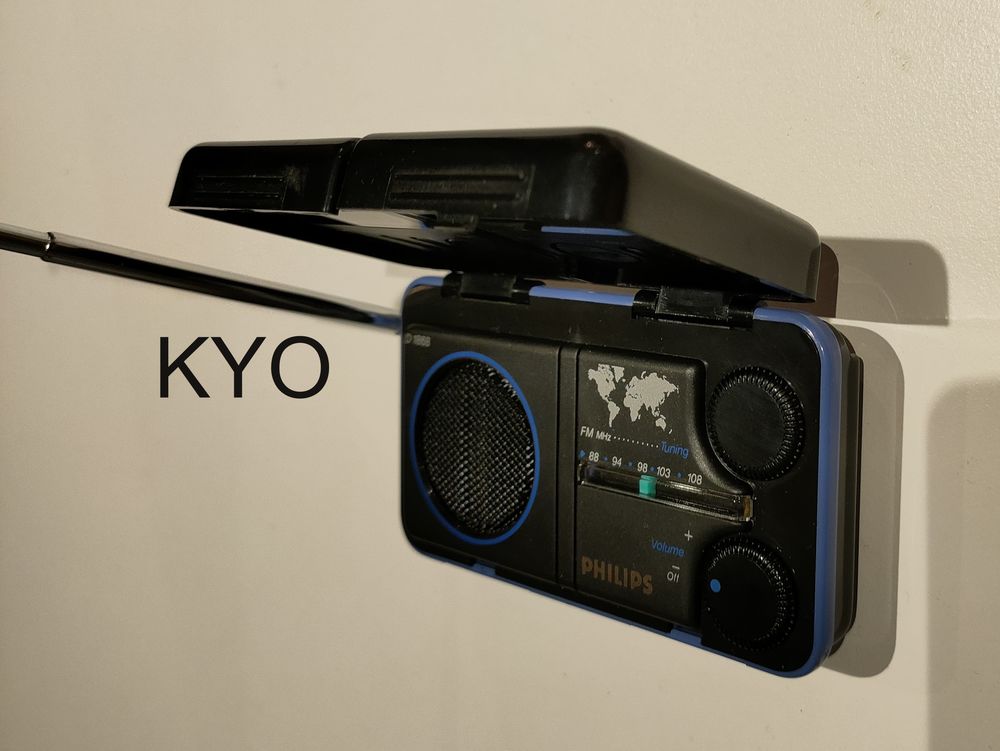 PHILIPS D1868, radio FM pliable voyage, r&eacute;veil double heure Audio et hifi