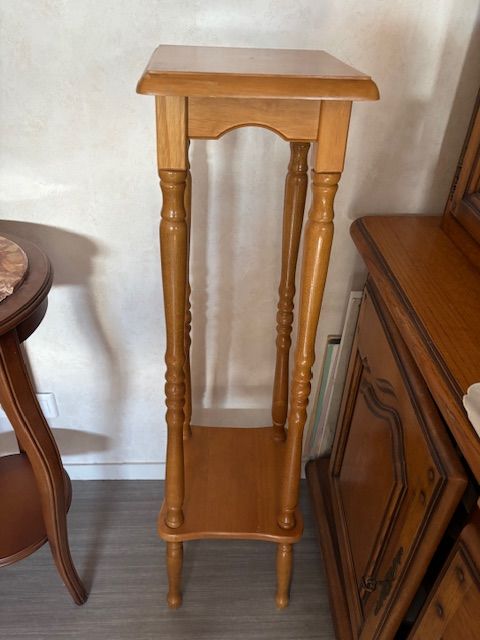 Sellette gu�ridon table haute pour fleurs ou d�coration 25 Cl�rey (10)