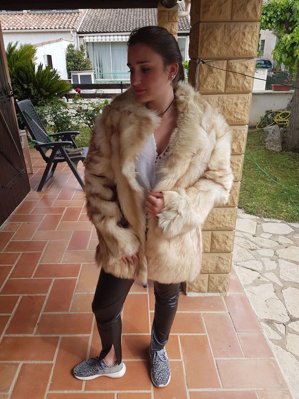 manteau fourrure Vêtements