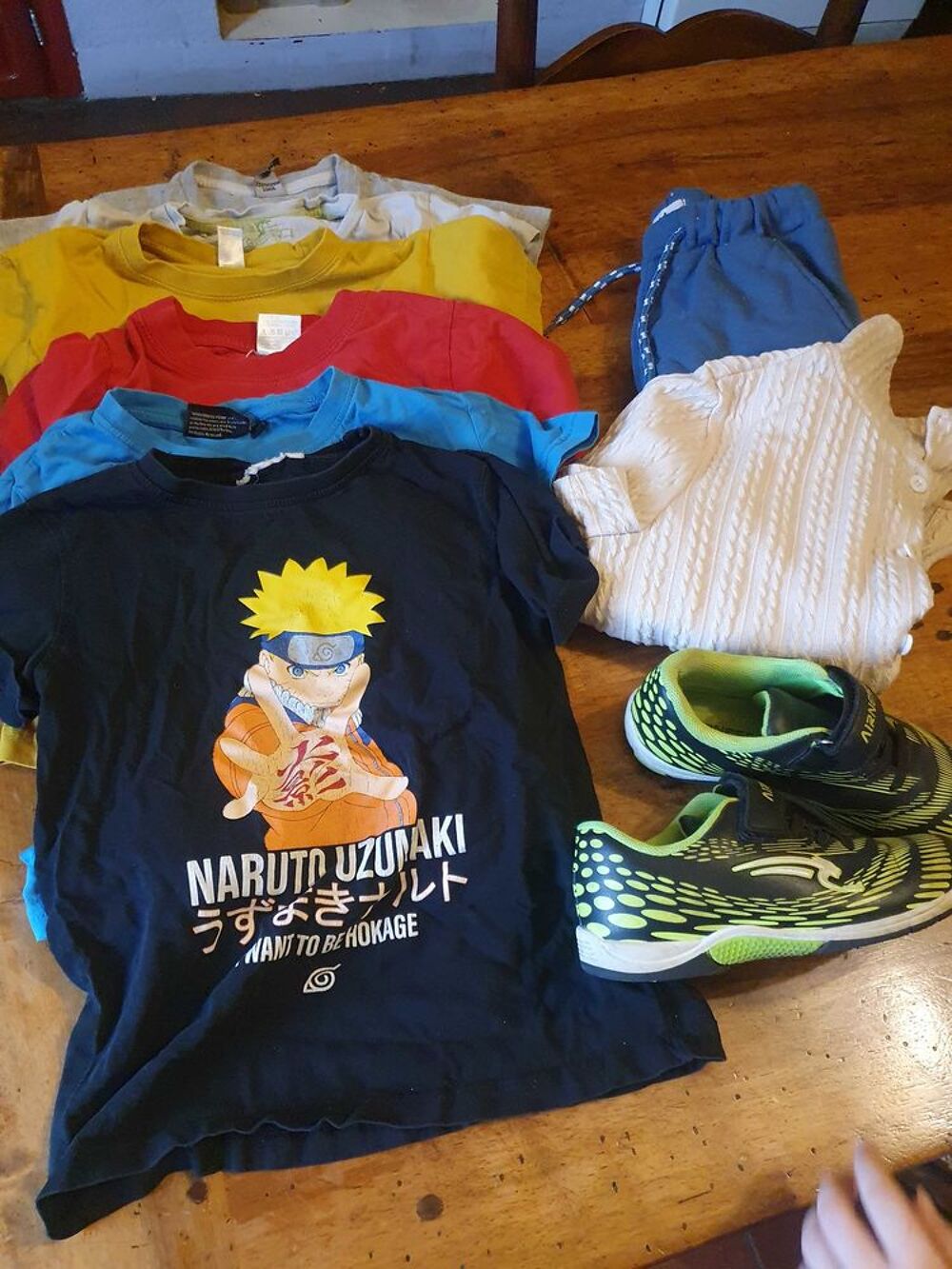lot v&ecirc;tements garcon 8anns Vêtements enfants