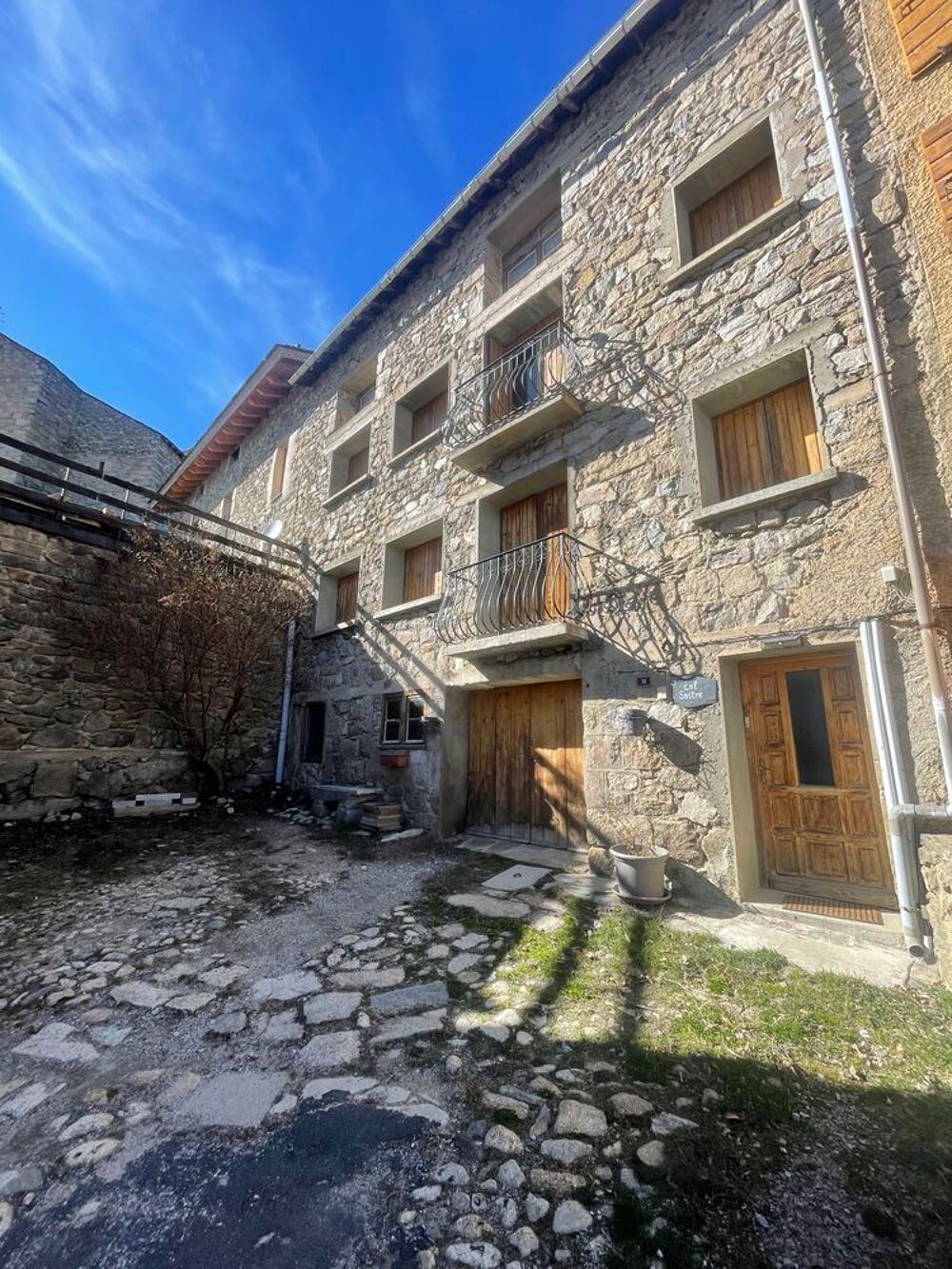 Vente Maison LA LLAGONNE - Maison de village en pierre La llagonne