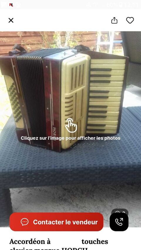 Accord�on ancien en bon �tat 150 Aubagne (13)