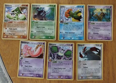 Lot de 7 cartes Pokmon 49 Auch (32)