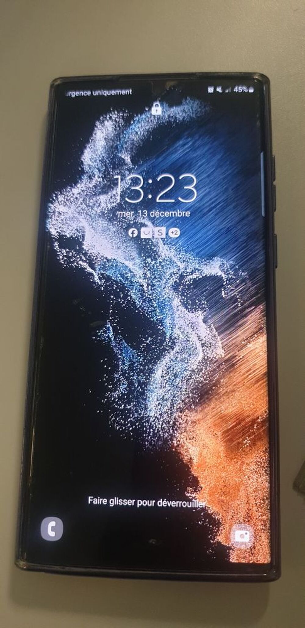 Samsung Galaxy S22 Ultra 256 Go Bordeaux Téléphones et tablettes