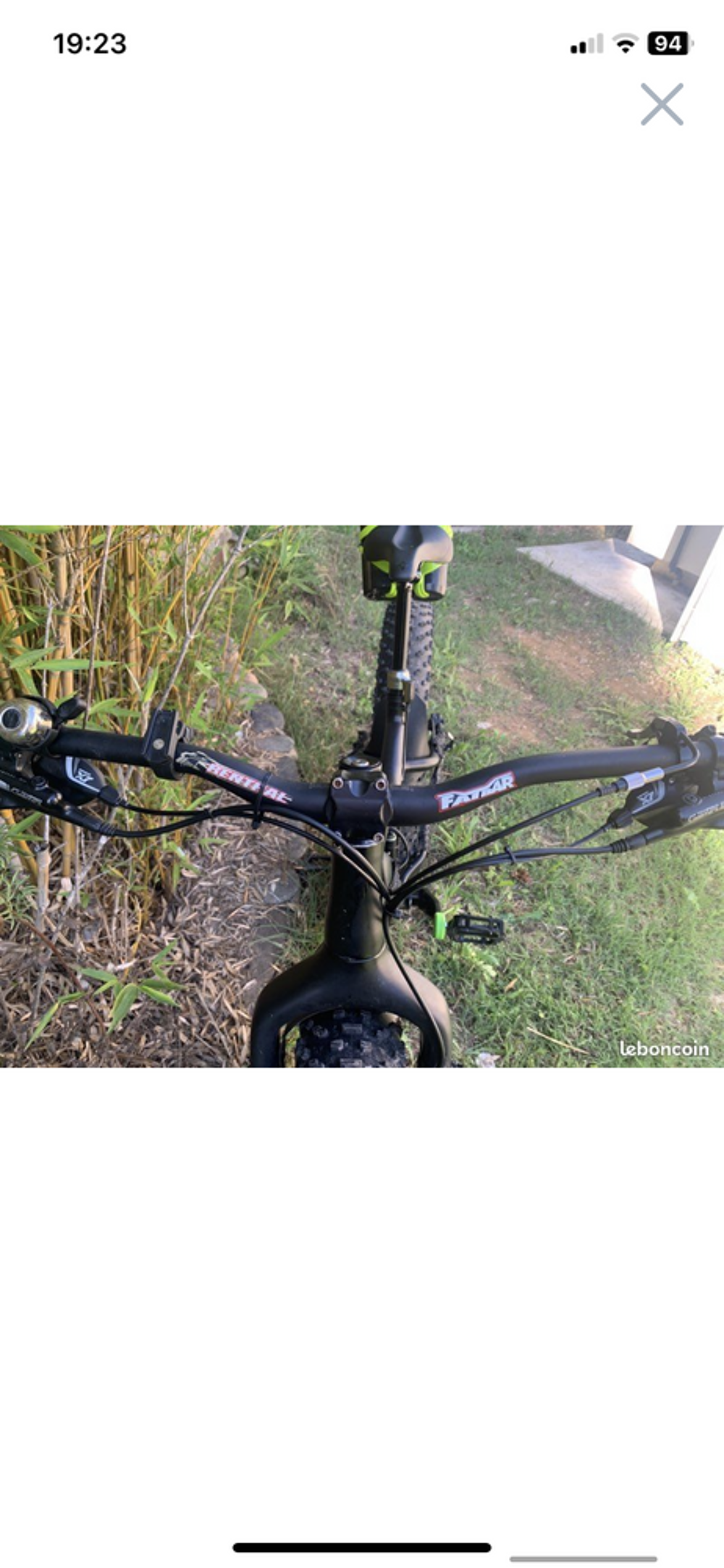 Fat bike specialized Helga comp Noir mat Vélos