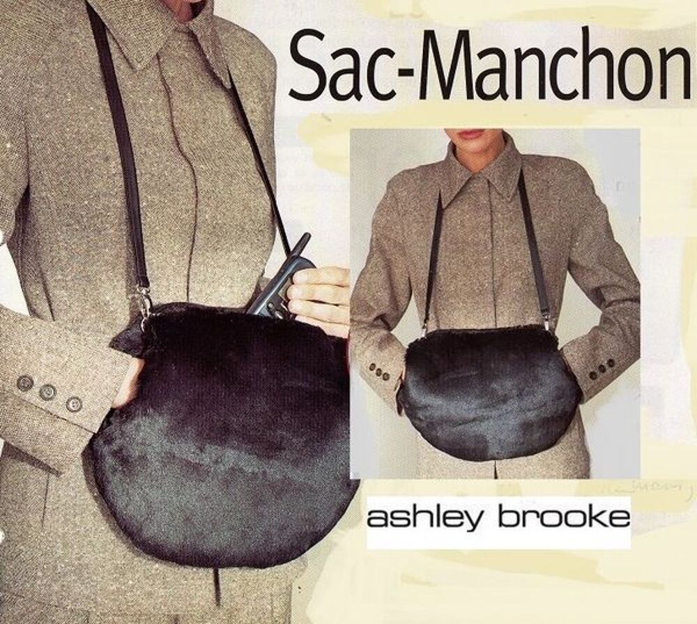 Sac-Manchon en fausse fourrure Maroquinerie