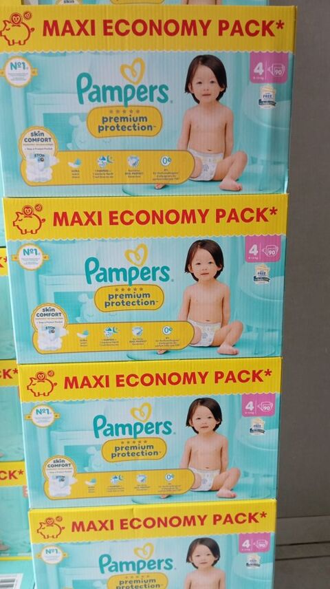 Pampers maxi pack premium protection taille 4 19 Laveyron (26)