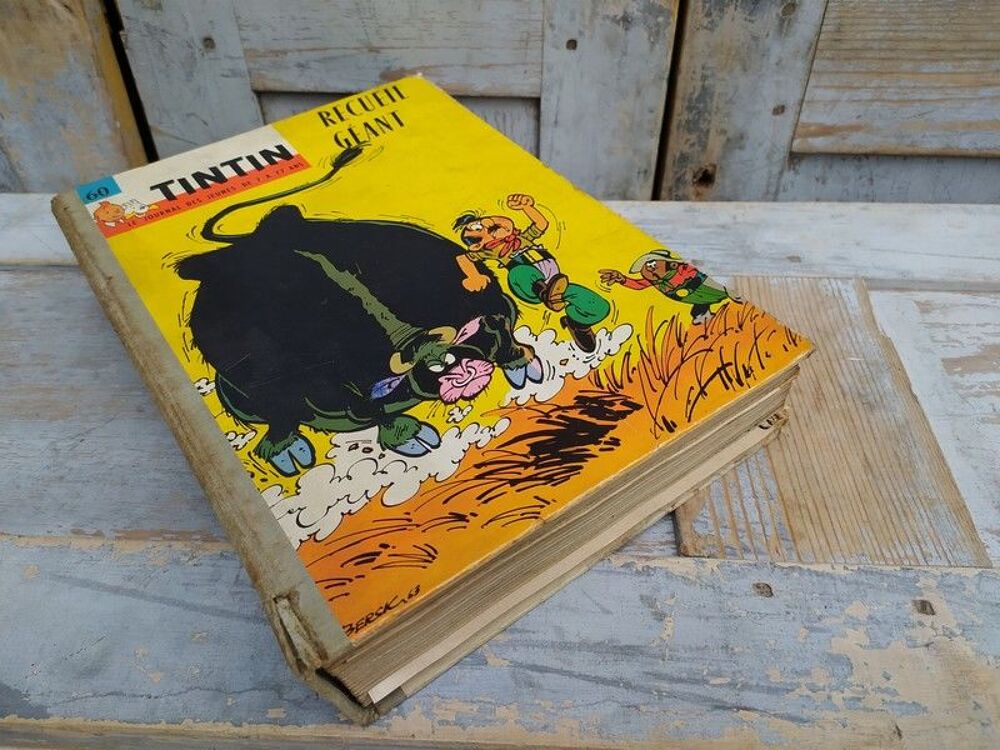 Album Journal de Tintin Recueil N&deg;60 BD 786 &agrave; 805 