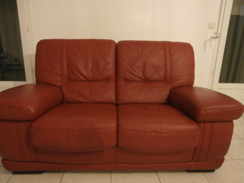 canap&eacute; cuir 2 places Meubles