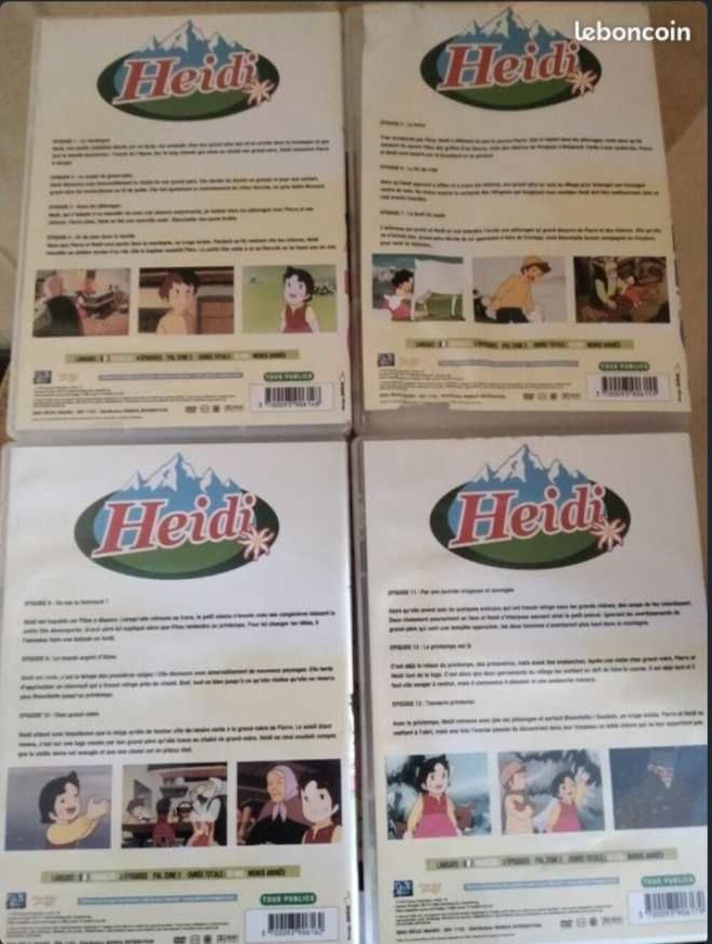 DVD Heidi DVD et blu-ray