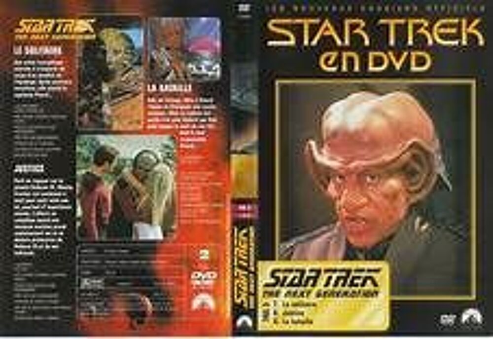 Lot de 9 DVD &quot;Star Trek, next generation&quot; DVD et blu-ray