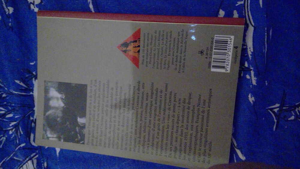 LIVRE COCTEAU SUR LE FIL DVD et blu-ray