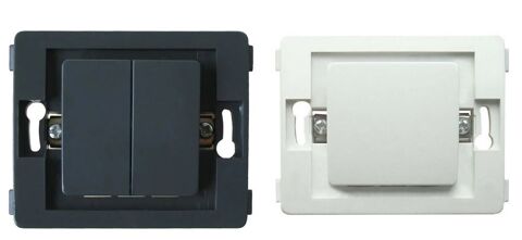 s�rie VENUS : 1 bouton poussoir simple et 1 va et vient 4 Beauchamp (95)