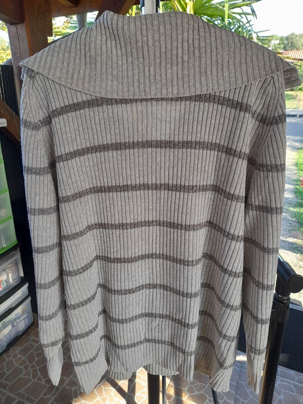 Pull camionneur large col 2XL Vêtements