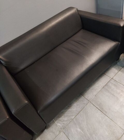 Canape 2 places Simili cuir 40 Lille (59)
